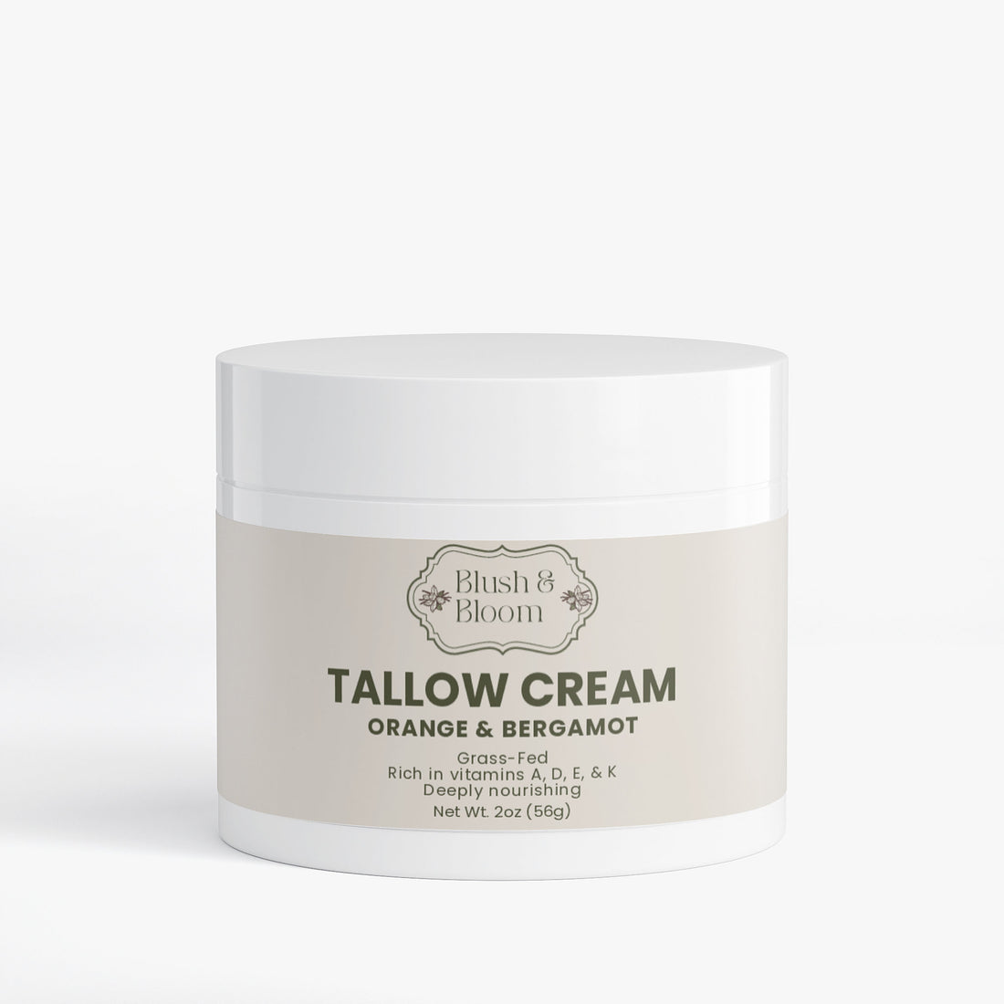 Tallow Cream Orange & Bergamot