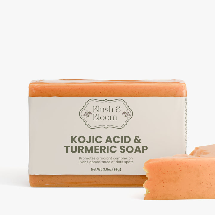 Kojic Acid & Turmeric Soap For Bright, Skin By Blush And Bloom Care Beauty Supply Store US