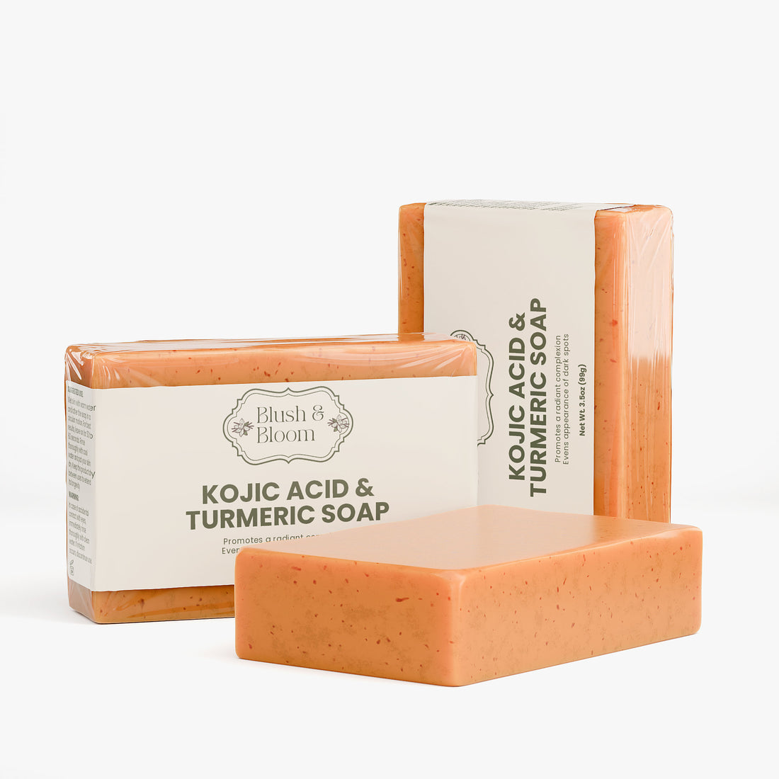 Kojic Acid & Turmeric Soap – Brighten & Even Skin Tone