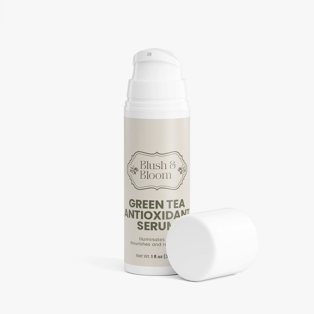 Green Tea Antioxidant Serum – Brightening & Anti-Aging Formula