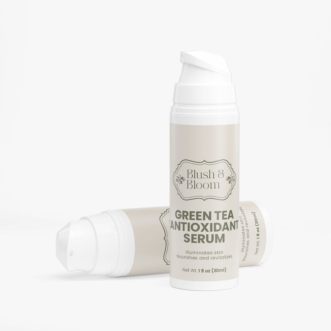 Green Tea Antioxidant Serum – Brightening & Anti-Aging Formula