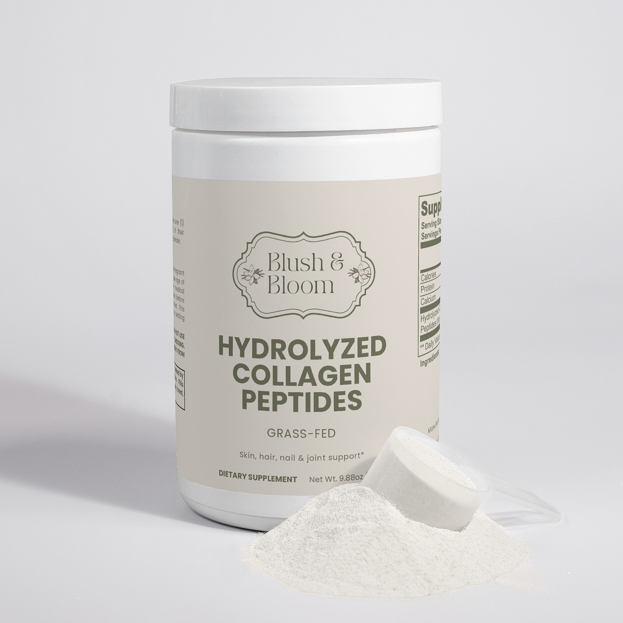 Hydrolyzed Collagen from Grass-Fed Sources – Healthy Skin & Joints