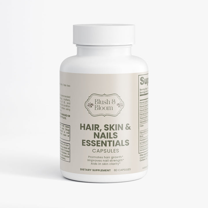 Hair, Skin and Nails Essentials – Daily Vitamins for Healthy Hair, Skin & Nails