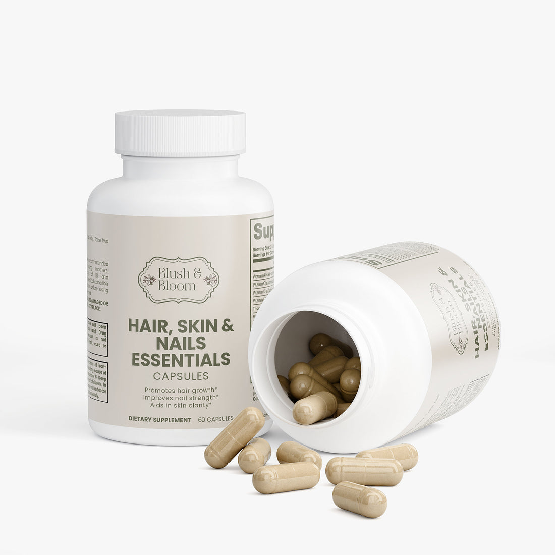 Hair, Skin and Nails Essentials – Daily Vitamins for Healthy Hair, Skin & Nails