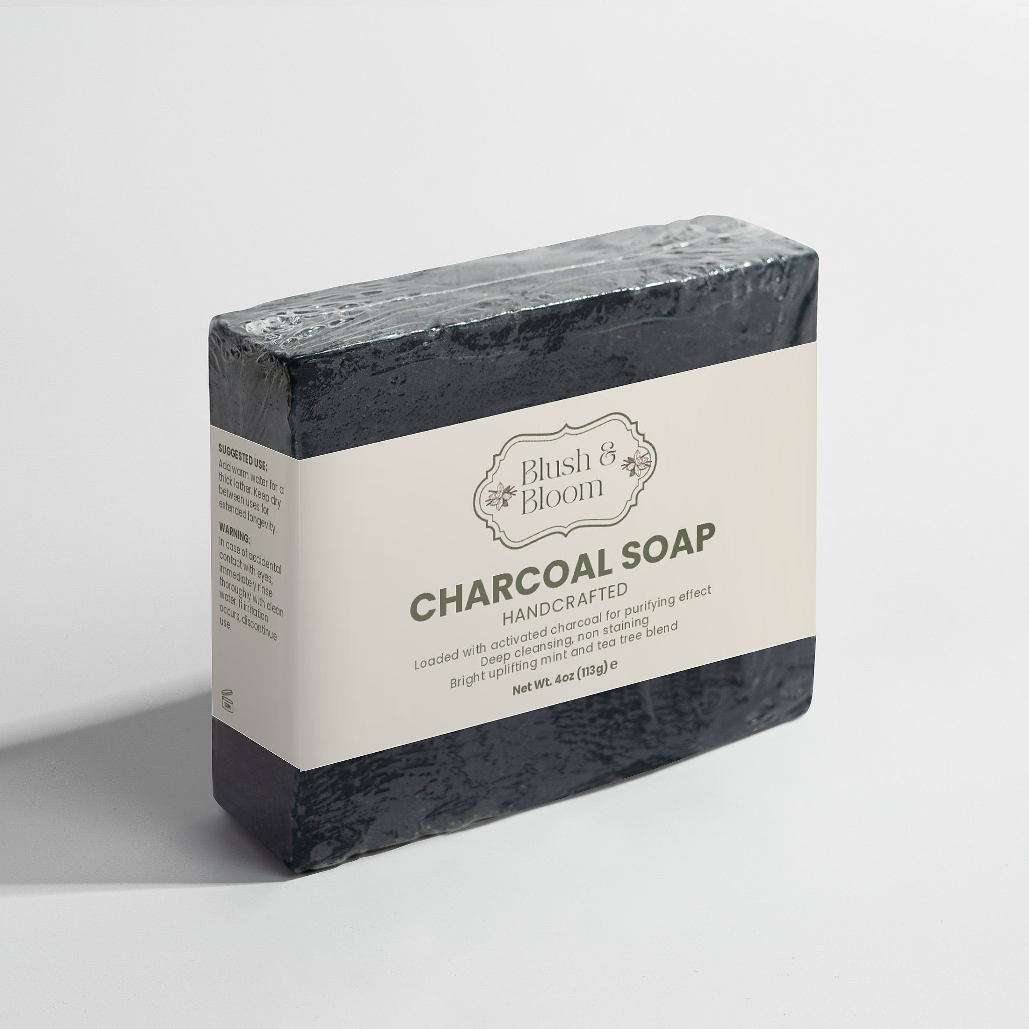 Charcoal Soap – Deep Cleansing & Detoxifying
