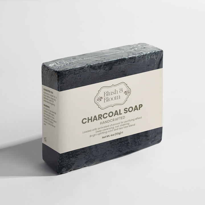 Charcoal Soap – Deep Cleansing & Detoxifying By Blush And Bloom Care Store