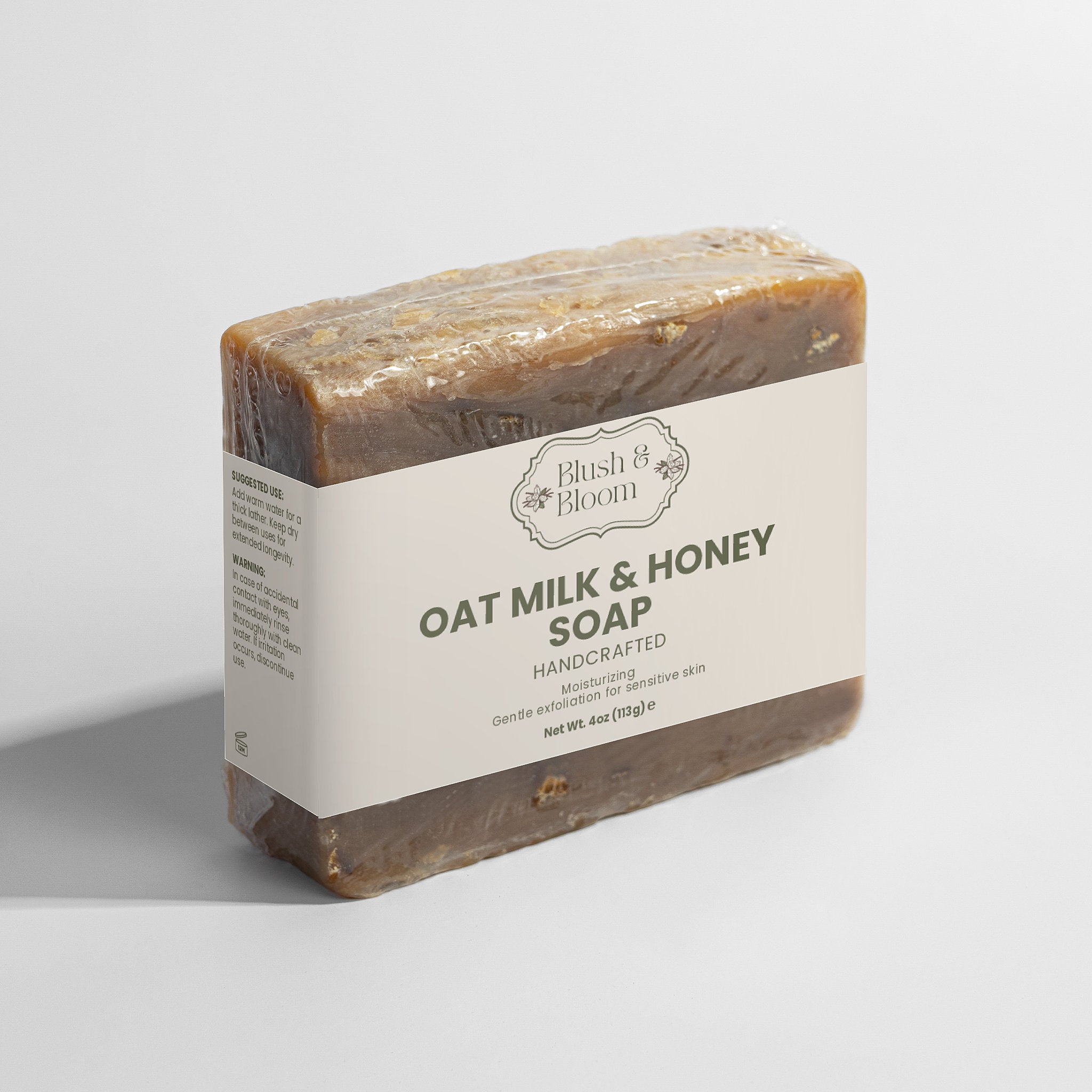 Oat Milk Honey Soap – Gentle & Nourishing Herbal Soap