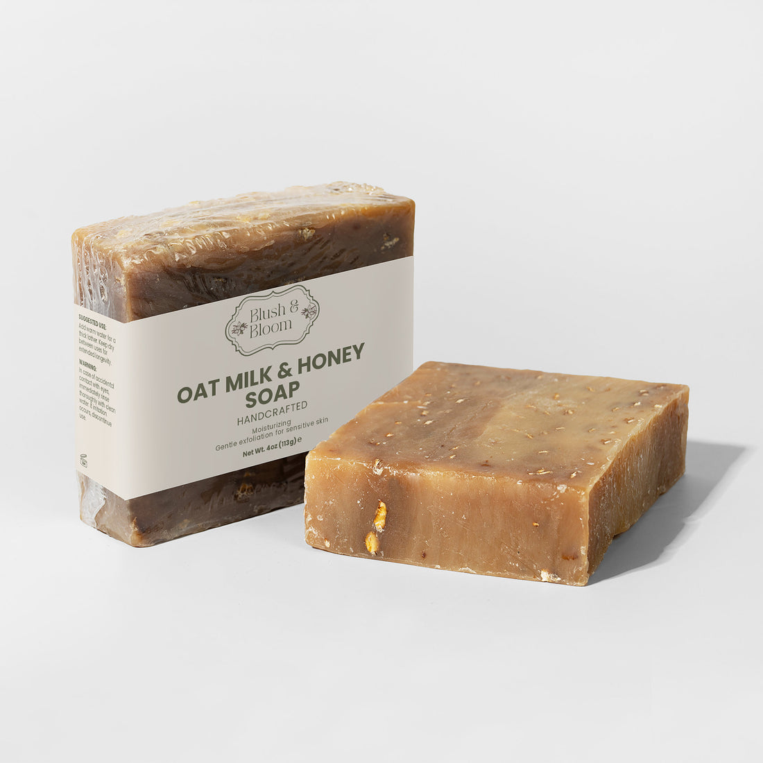 Oat Milk Honey Soap – Gentle & Nourishing Herbal Soap