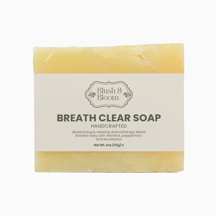 Breathe Clear Soap By Blush and Bloom Care Store US