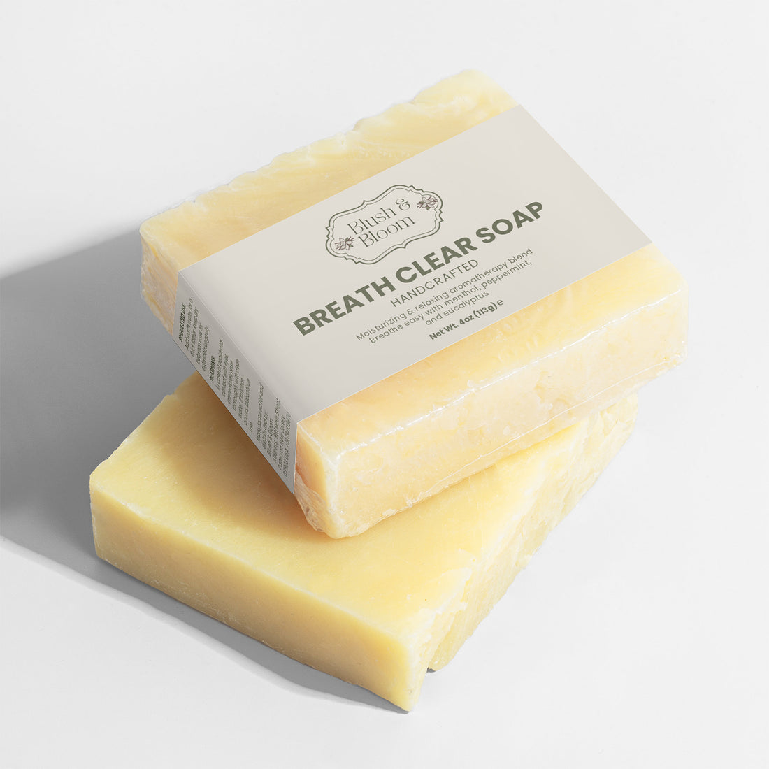 Try Breathe Clear Soap By Blush and Bloom Care Store