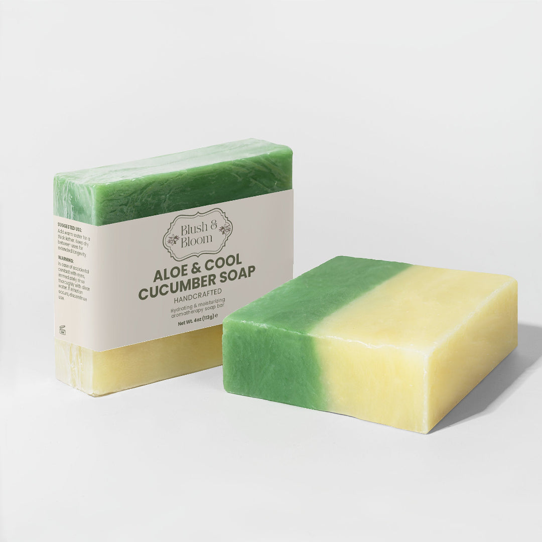 Aloe & Cool Cucumber Soap image 2 – Refresh & Hydrate Skin