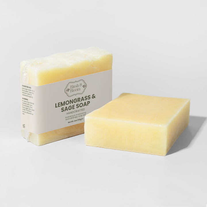Bars Of Herbal Aromatherapy Soap Duo For A Refreshed Skin By Blush And Bloom Care US