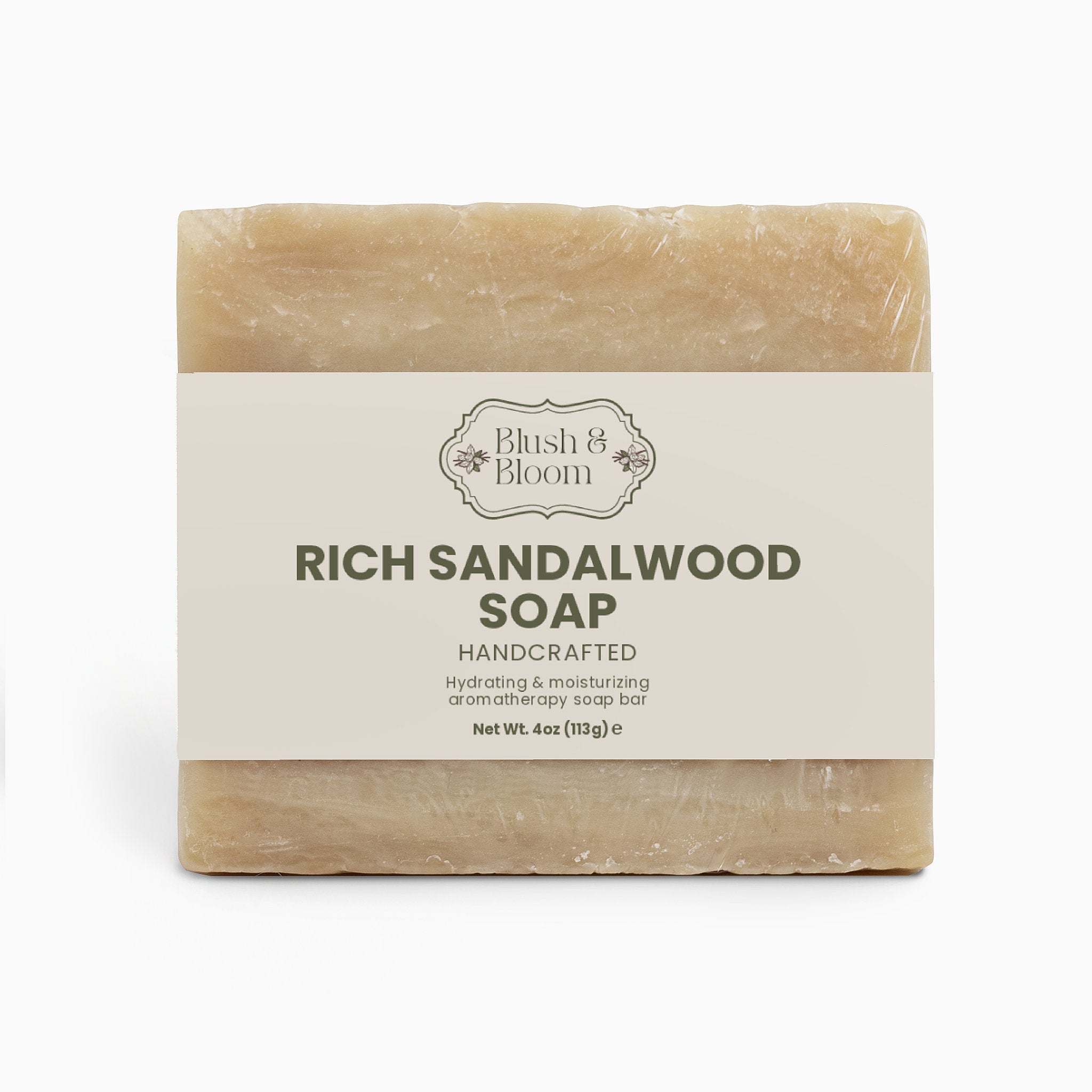 Rich Sandalwood Soap – Nourishing & Aromatic Herbal Soap