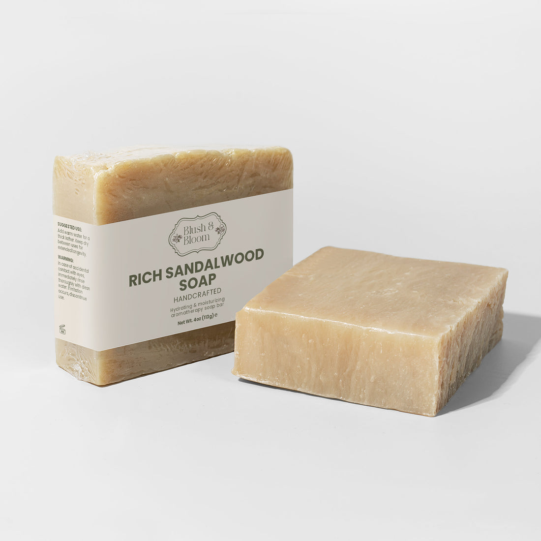 Rich Sandalwood Soap – Nourishing & Aromatic Herbal Soap
