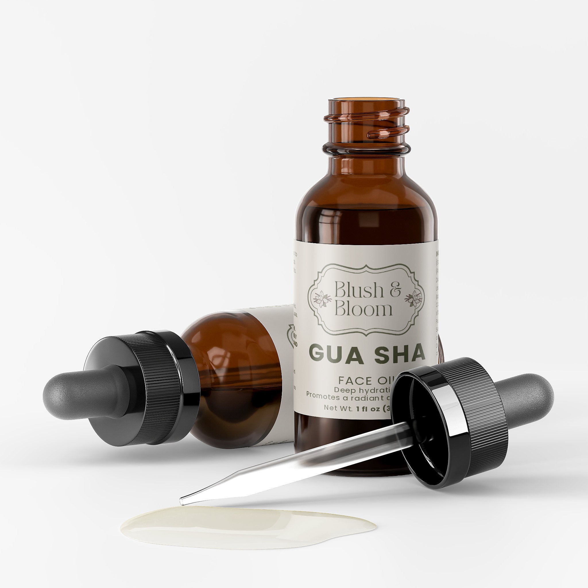 Gua Sha Face Oil – Nourishing & Glowing Skin Elixir