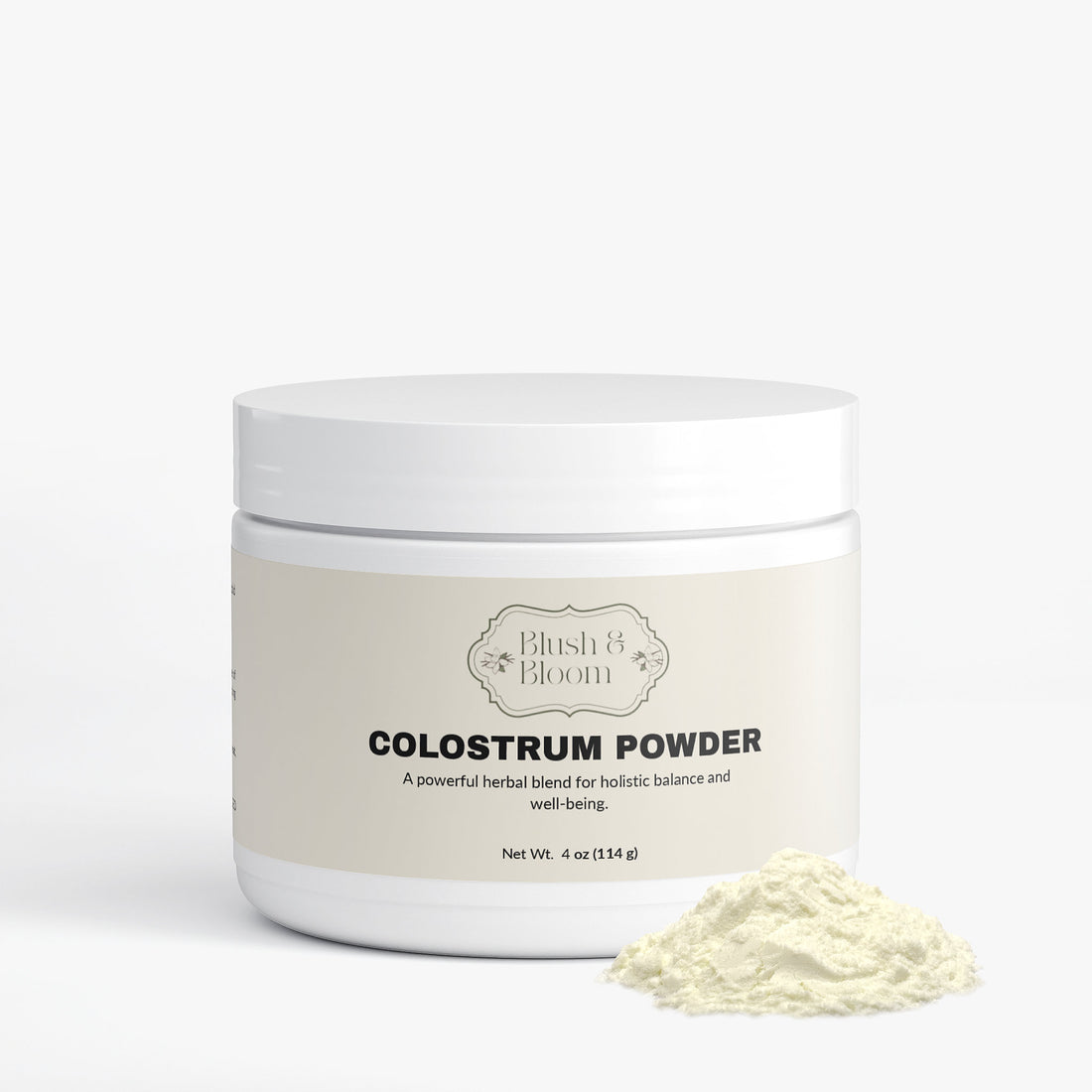Packing Of Colostrum Powder By Blush And Bloom Care Beauty Supply Store