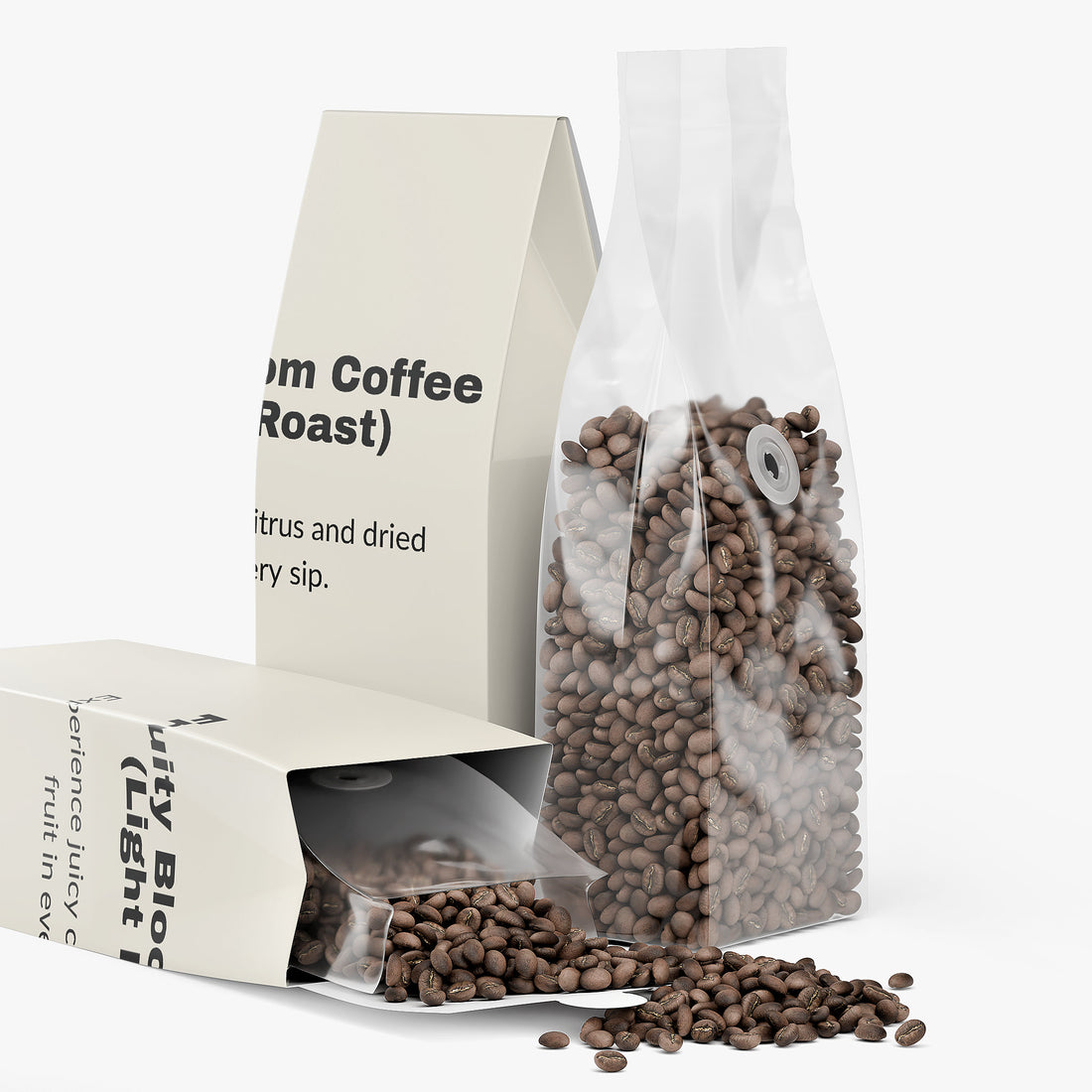 Fruity Bloom Coffee (Light Roast) Packing By Blush And Bloom Care Supply Store US