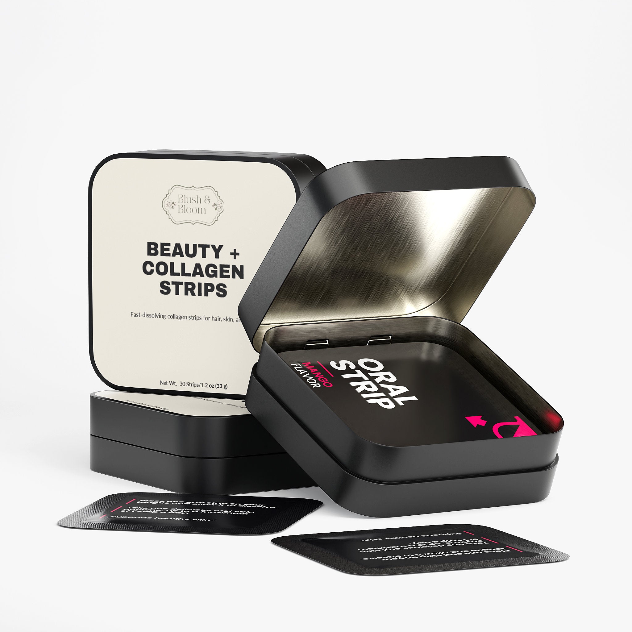 Beauty + Collagen Strips By Blush And Bloom Care Store