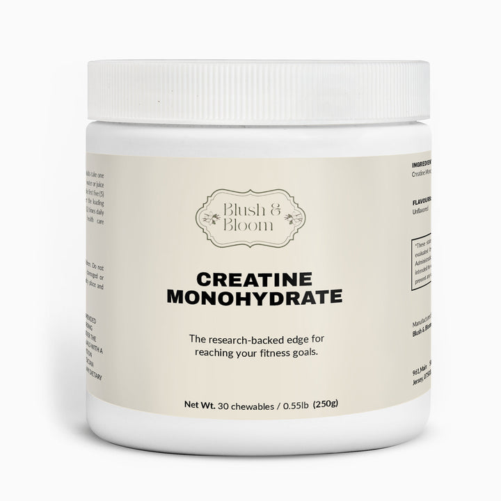 Creatine Monohydrate To Support Muscle Protein By Blush And Bloom Care US