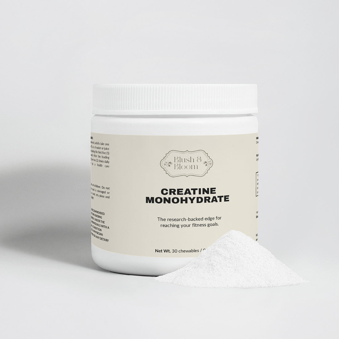 Creatine Monohydrate To Support Muscle Protein By Blush And Bloom Care US