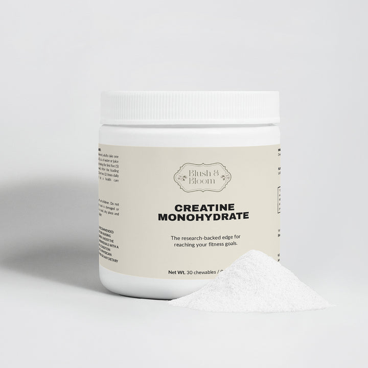 Creatine Monohydrate To Support Muscle Protein By Blush And Bloom Care US