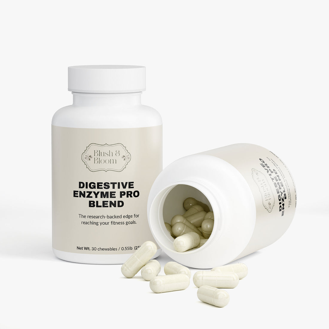 Capsules Of Digestive Enzyme Pro Blend By Blush And Bloom Care USA