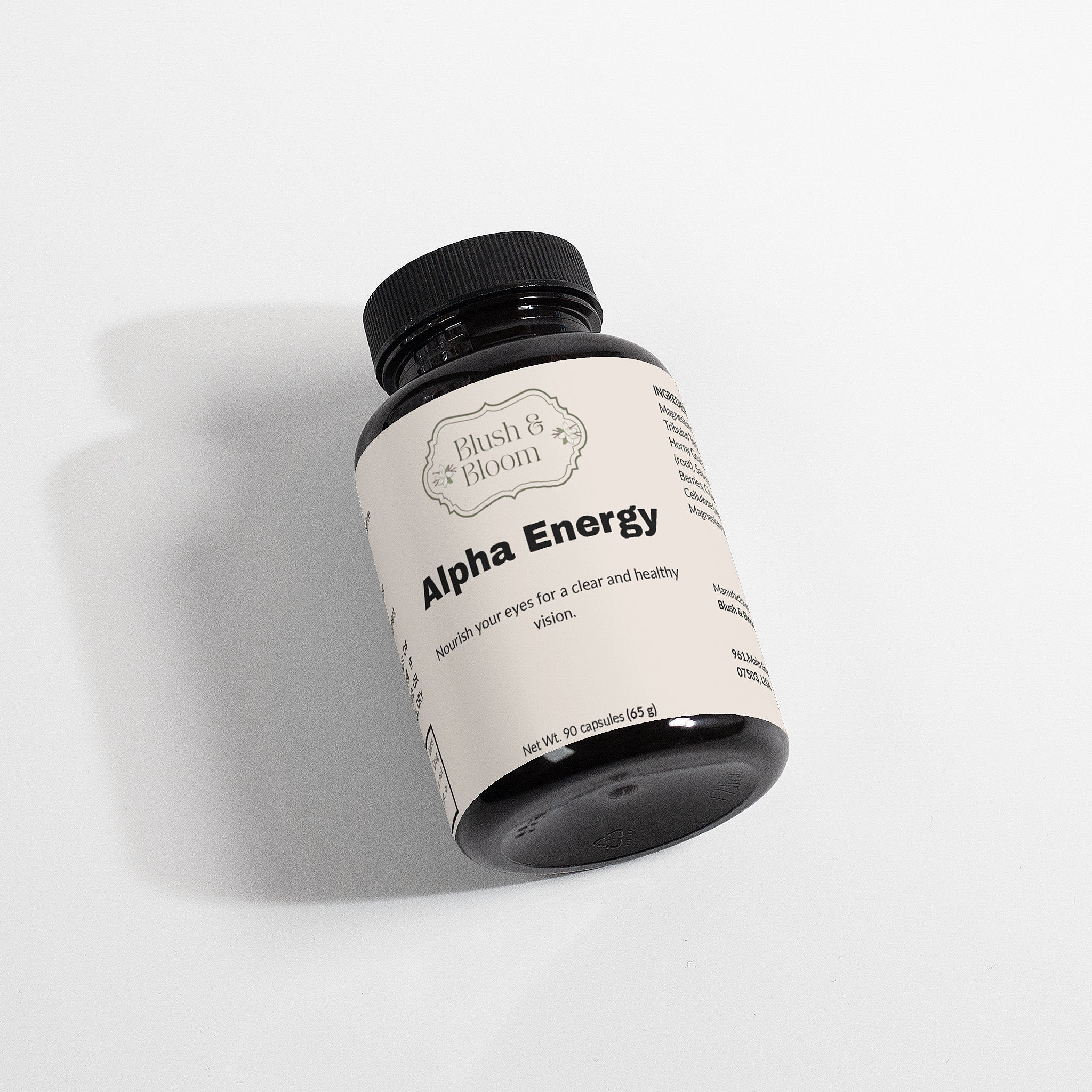 Alpha Energy For Men’s Health Support By Blush And Bloom Care Store