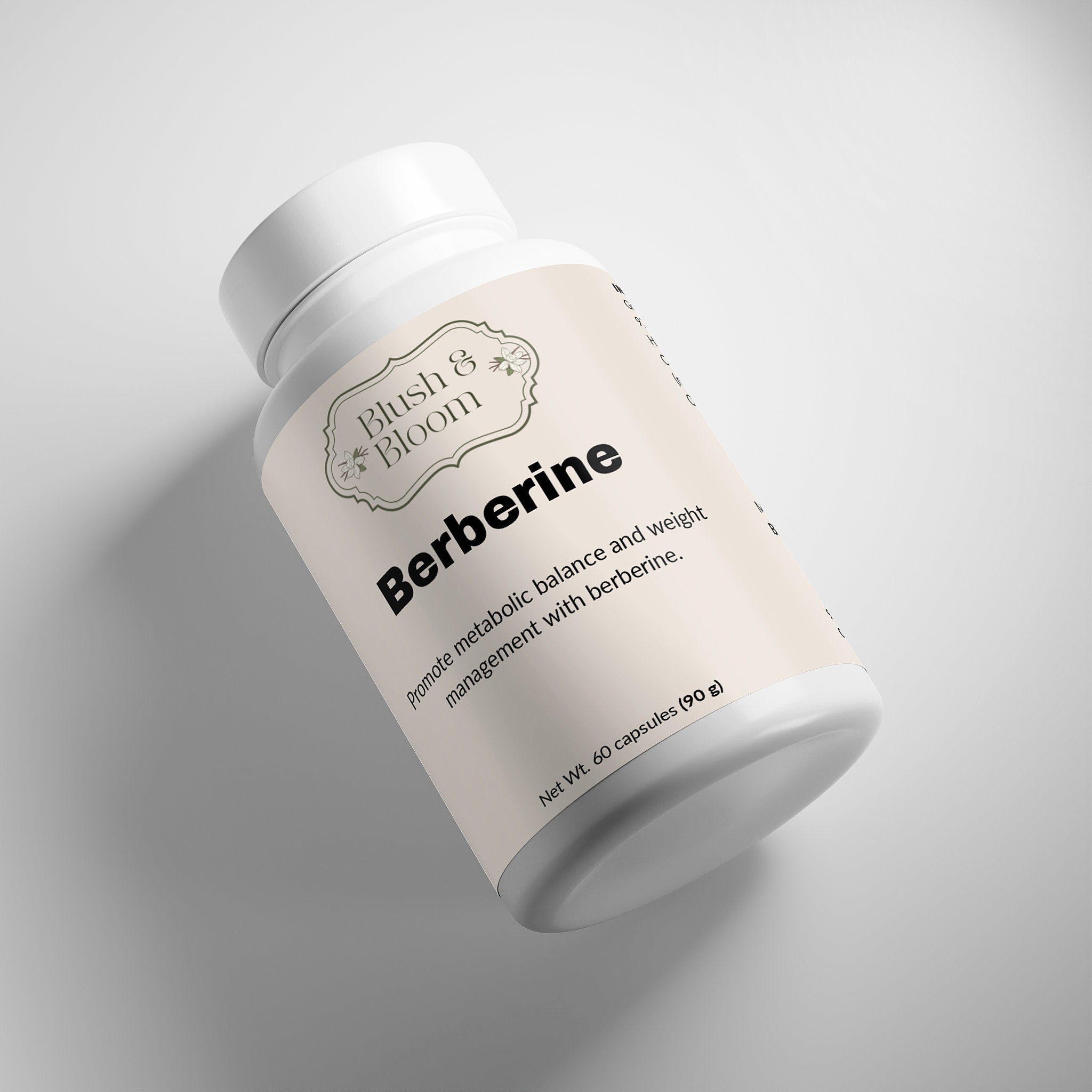 Berberine Capsules For Metabloic Balance By Blush And Bloom Care US