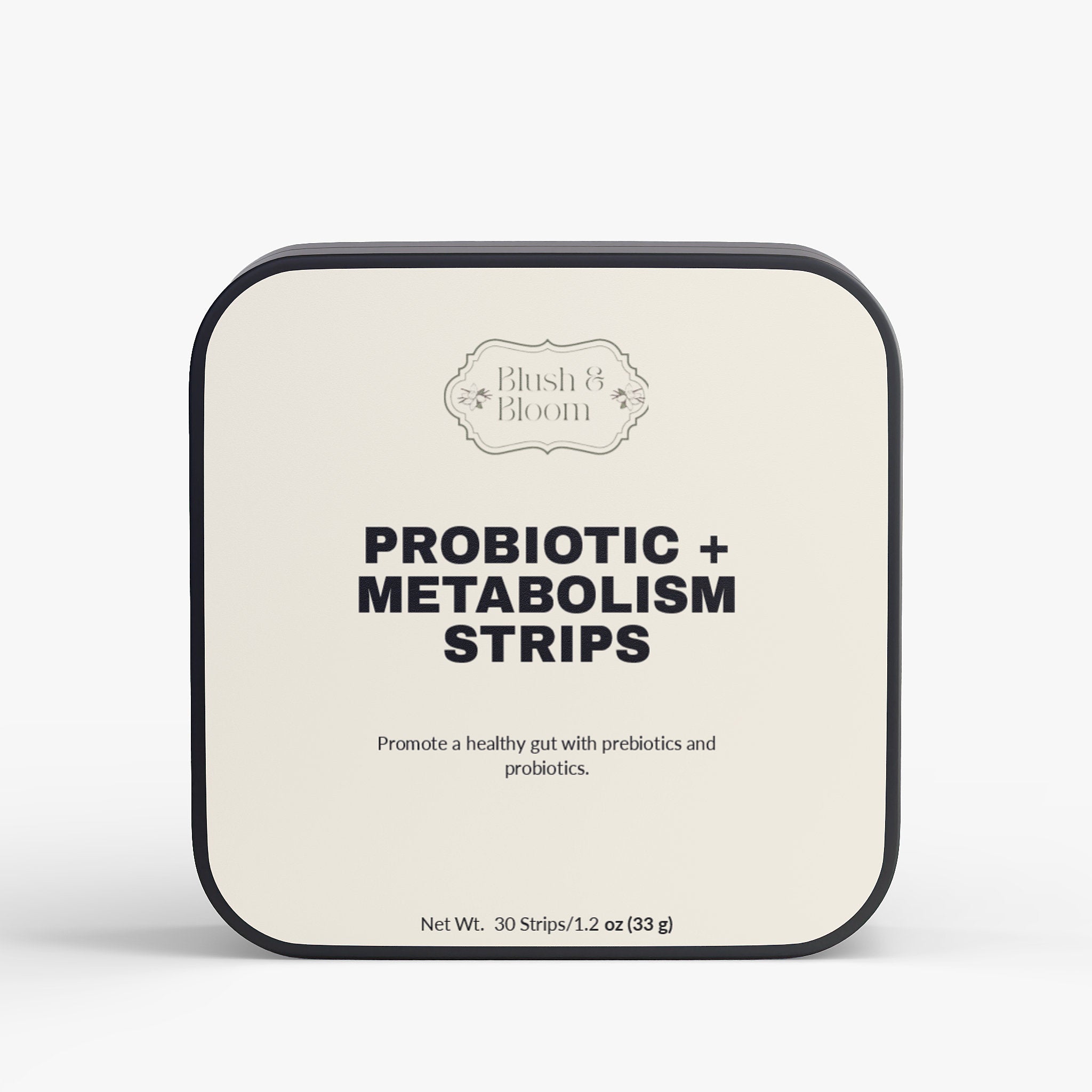 Probiotic + Metabolism Strips for Gut Support by Blush & Bloom Beauty Supply Store  