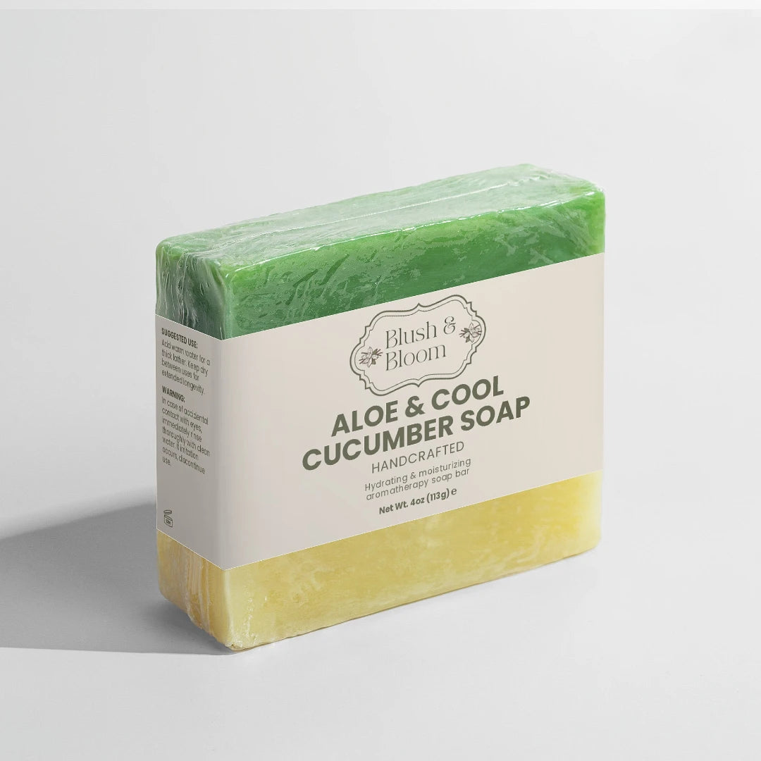 Aloe & Cool Cucumber Soap – Refresh & Hydrate Skin
