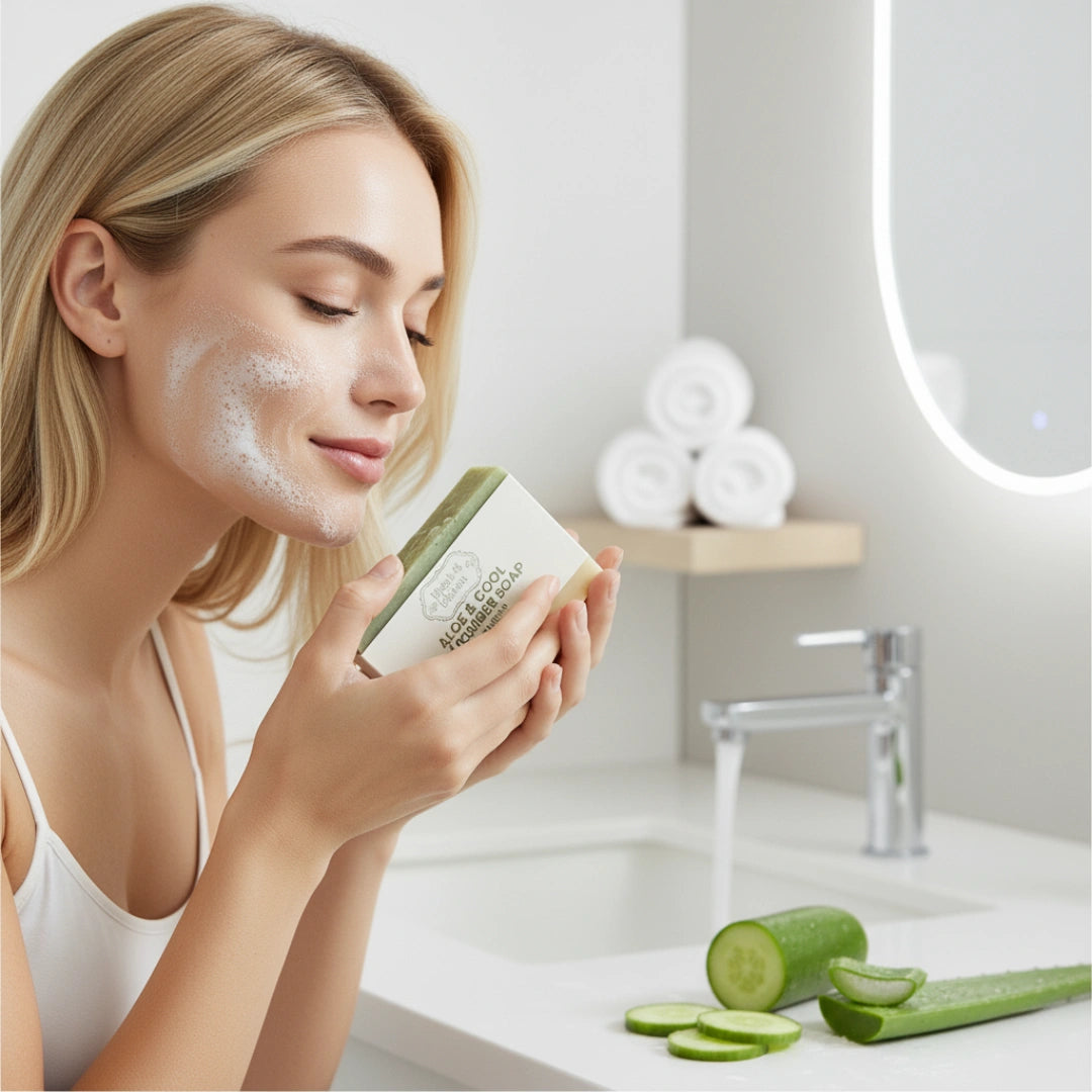 Aloe & Cool Cucumber Soap for women