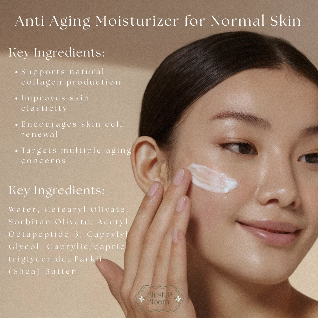 Anti Aging Moisturizer for Normal Skin -how to use guide