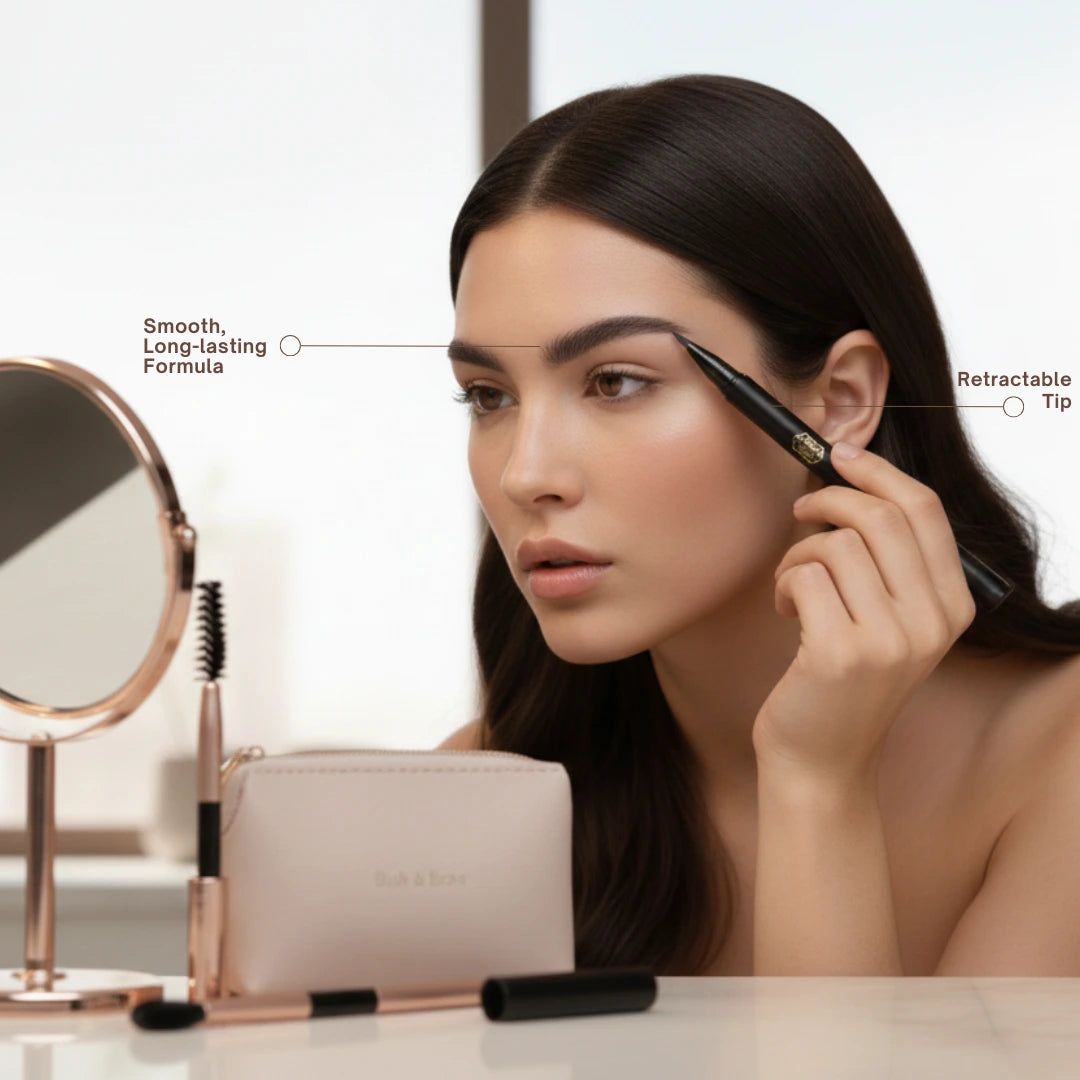 charcoal brow pencil by blush and bloom