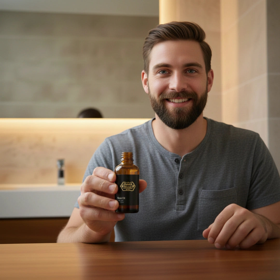 Men Beard Oil – Nourishing & Softening Beard Care