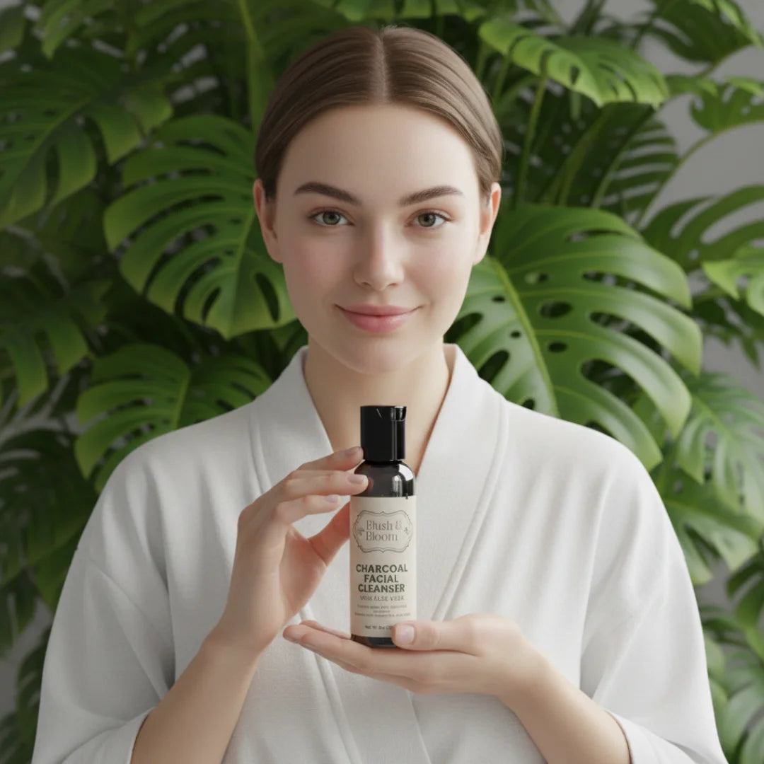Charcoal Facial Cleanser for women