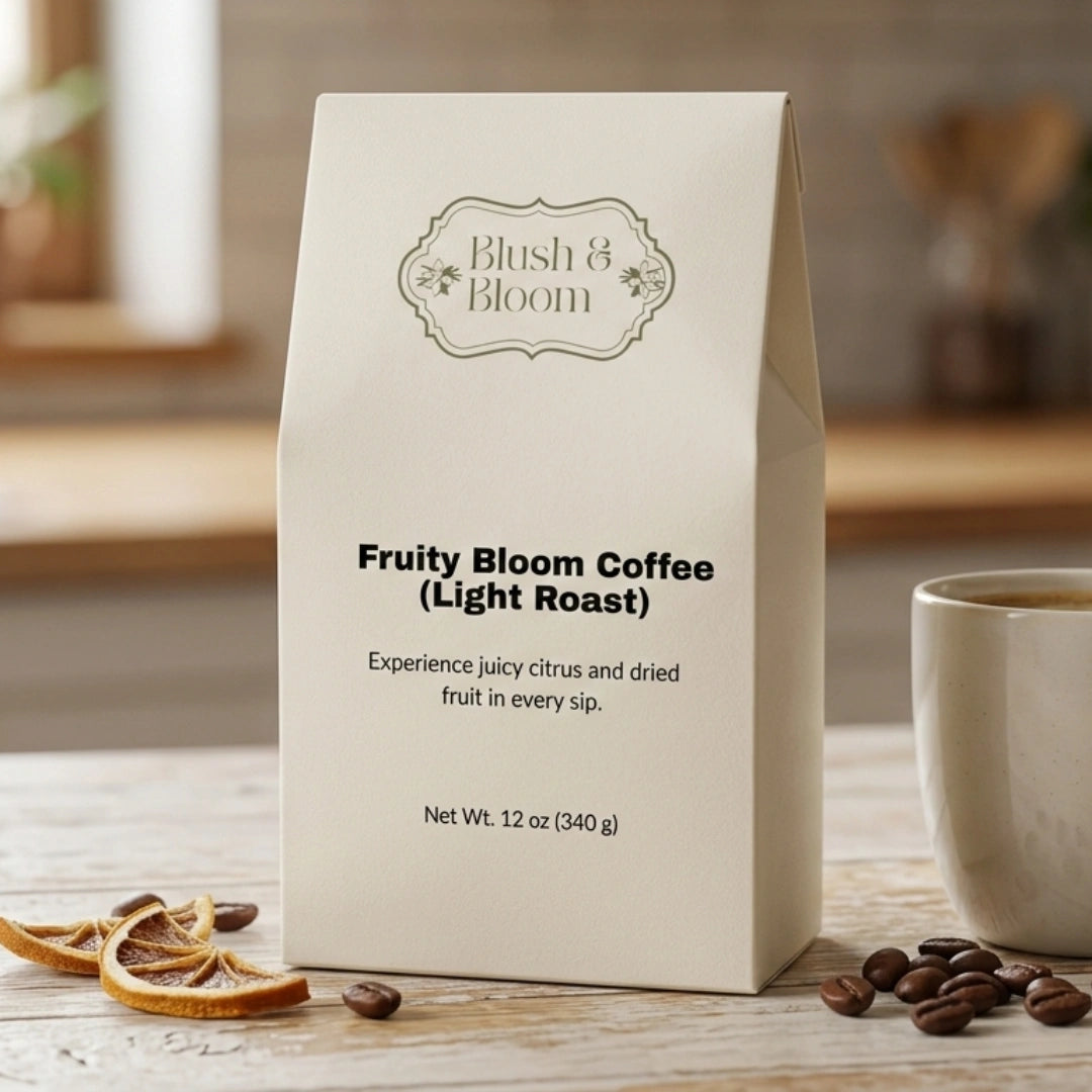 Fruity Bloom Coffee (Light Roast) Packing By Blush And Bloom Care Store USA