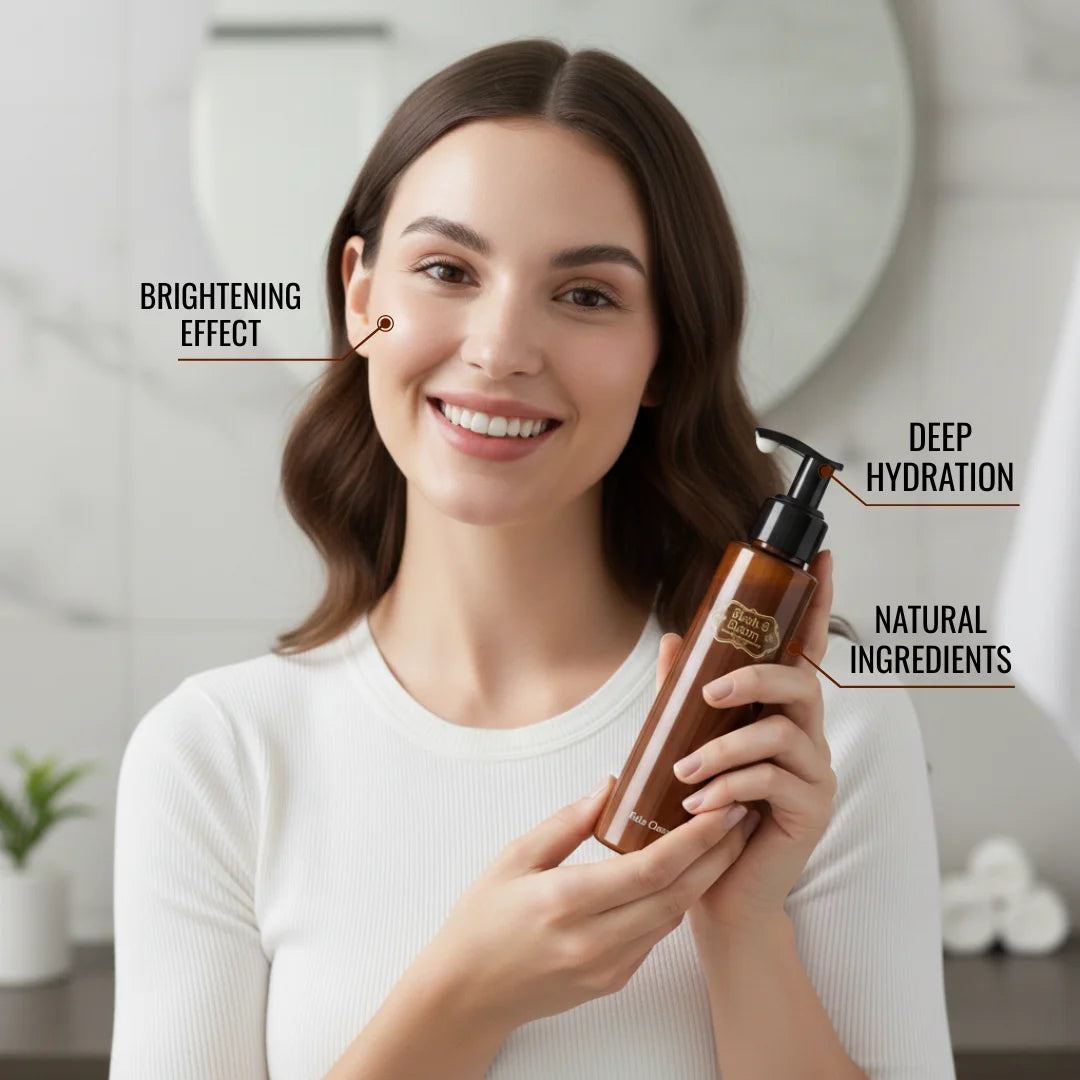 Anti-aging face wash with antioxidants