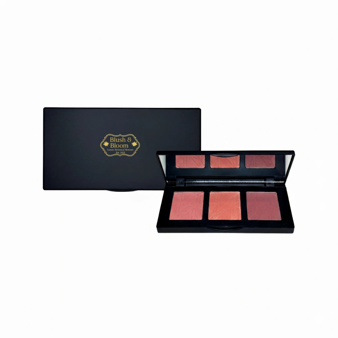 Kissable Blush Palette – Long-Lasting, Buildable Color for a Radiant Glow