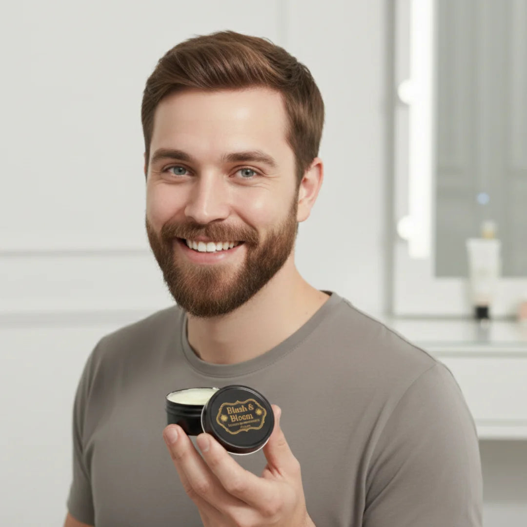 Men Beard Butter for Growth by blush and bloom care