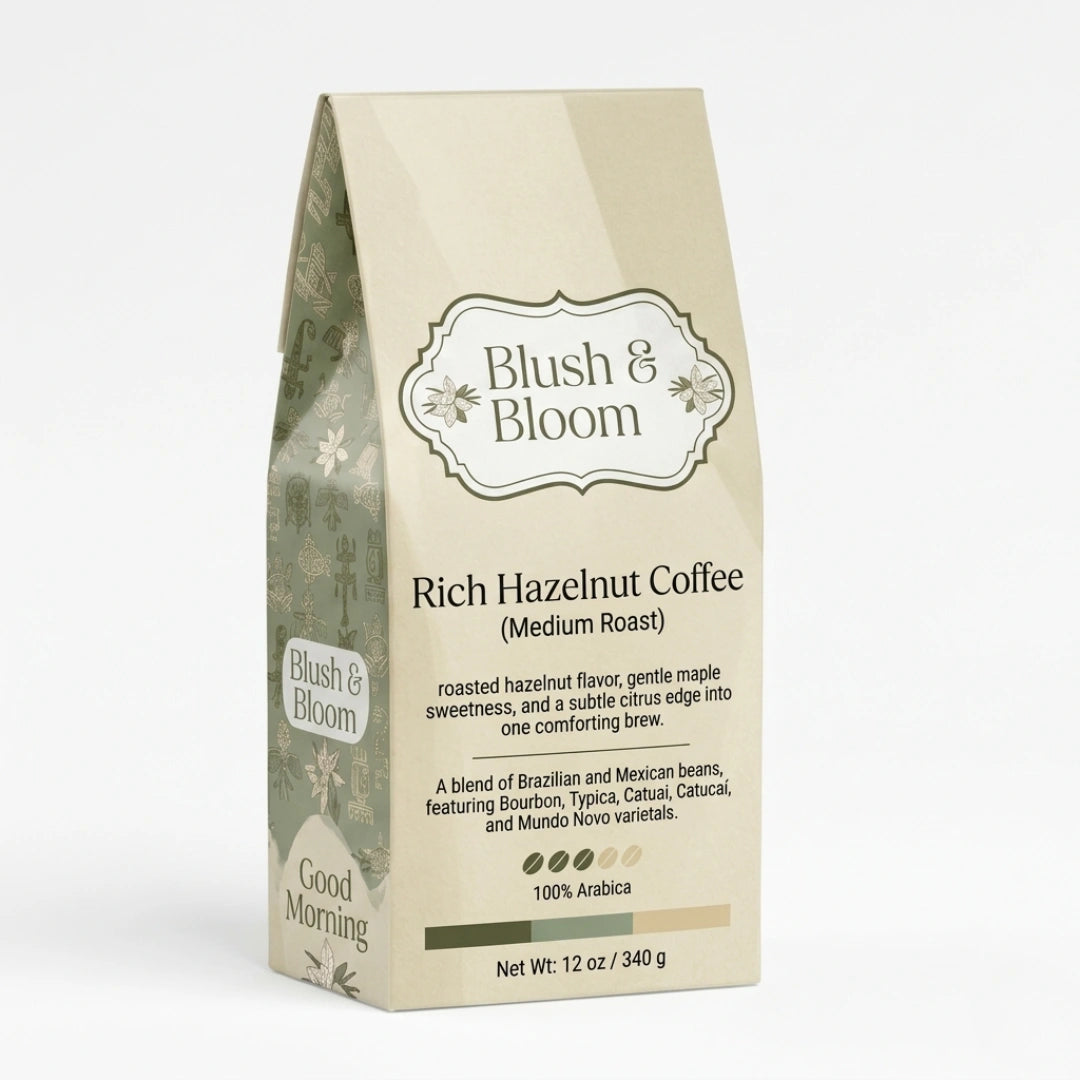 Rich Hazelnut Coffee (Medium Roast)