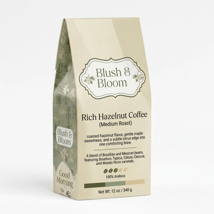 Rich Hazelnut Coffee (Medium Roast)