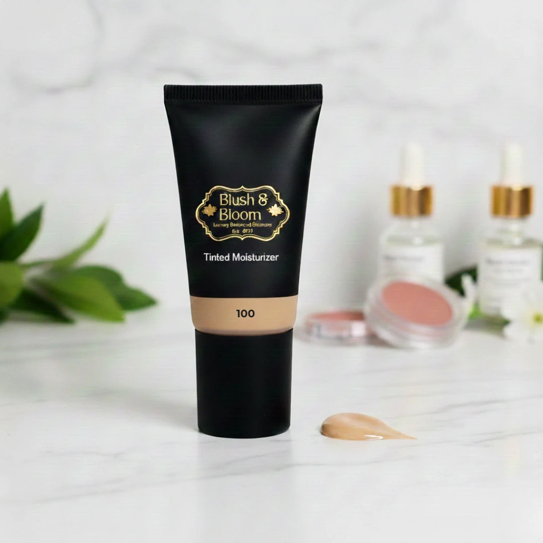 Tinted Moisturizer – Hydrating Lightweight Foundation for Natural Glow