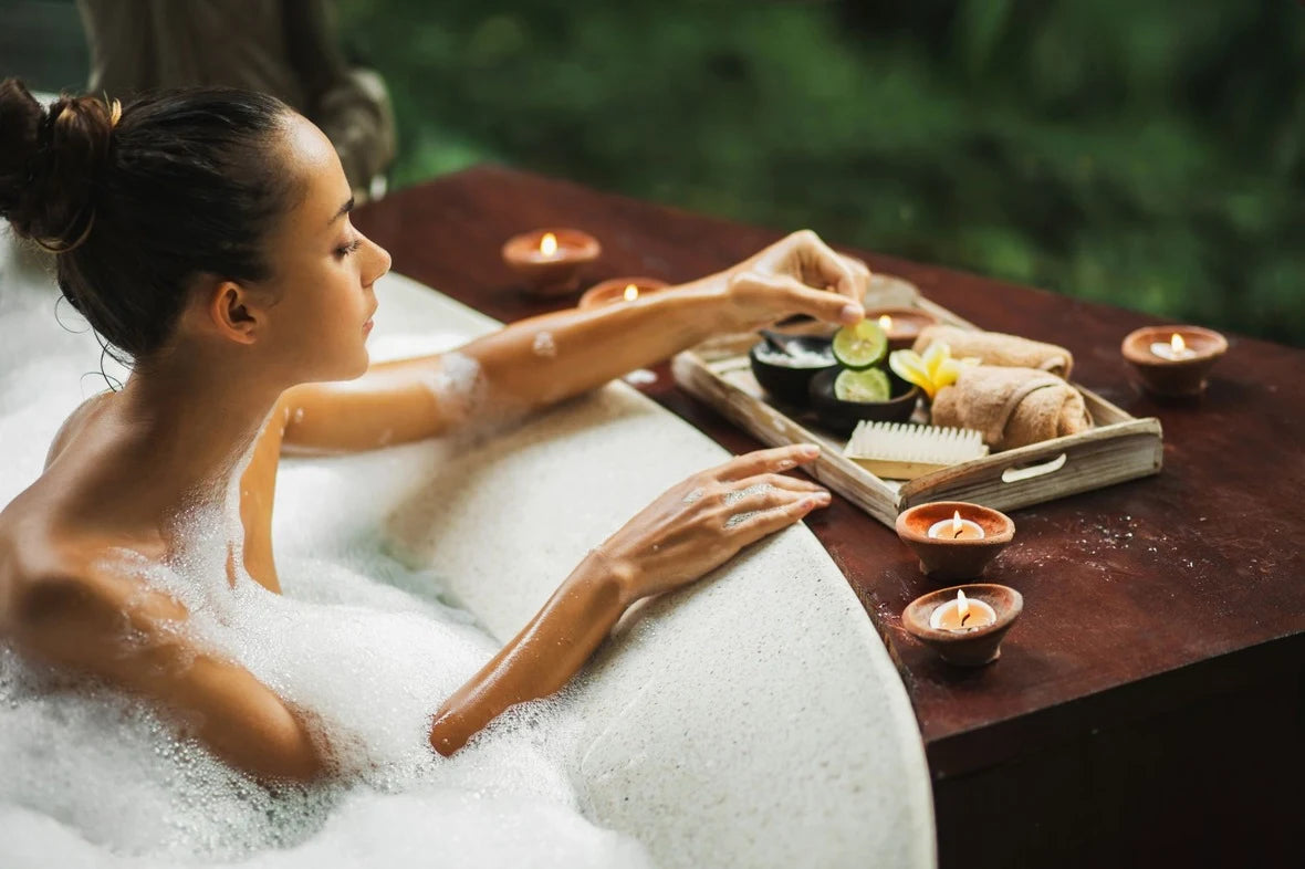 body care products by Blush & Bloom