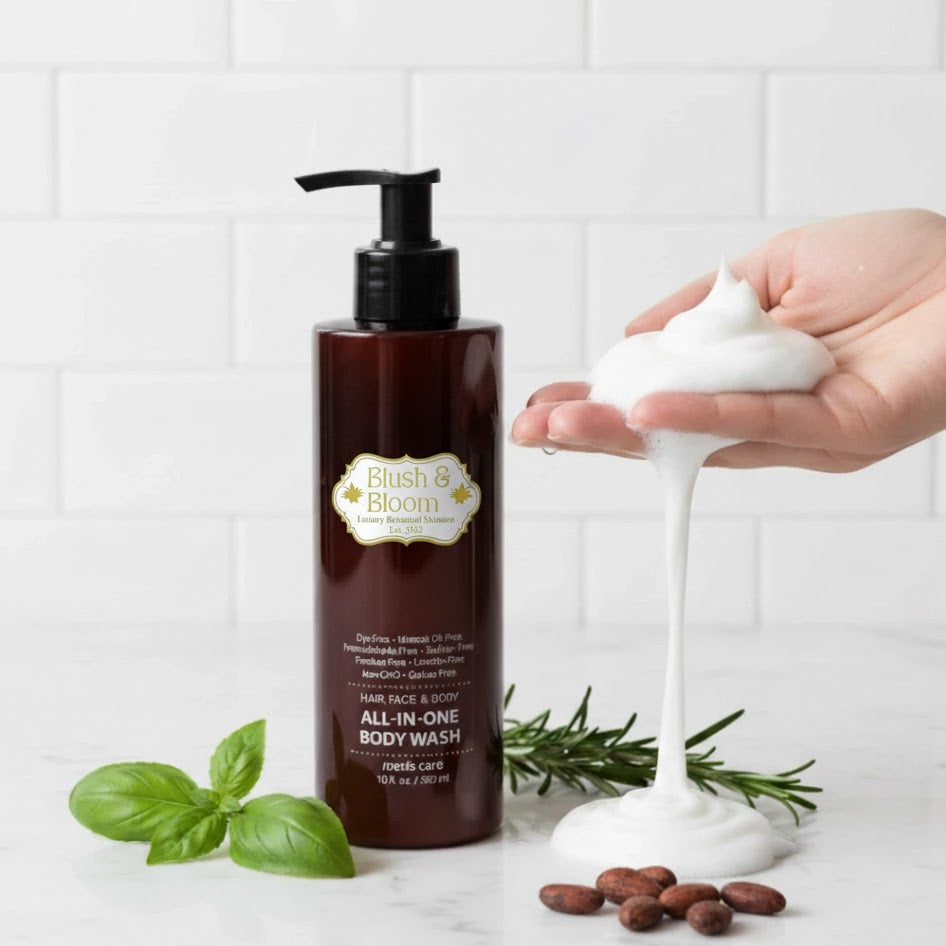 Blush & Bloom All-in-One Body Wash – Gentle, Refreshing Formula